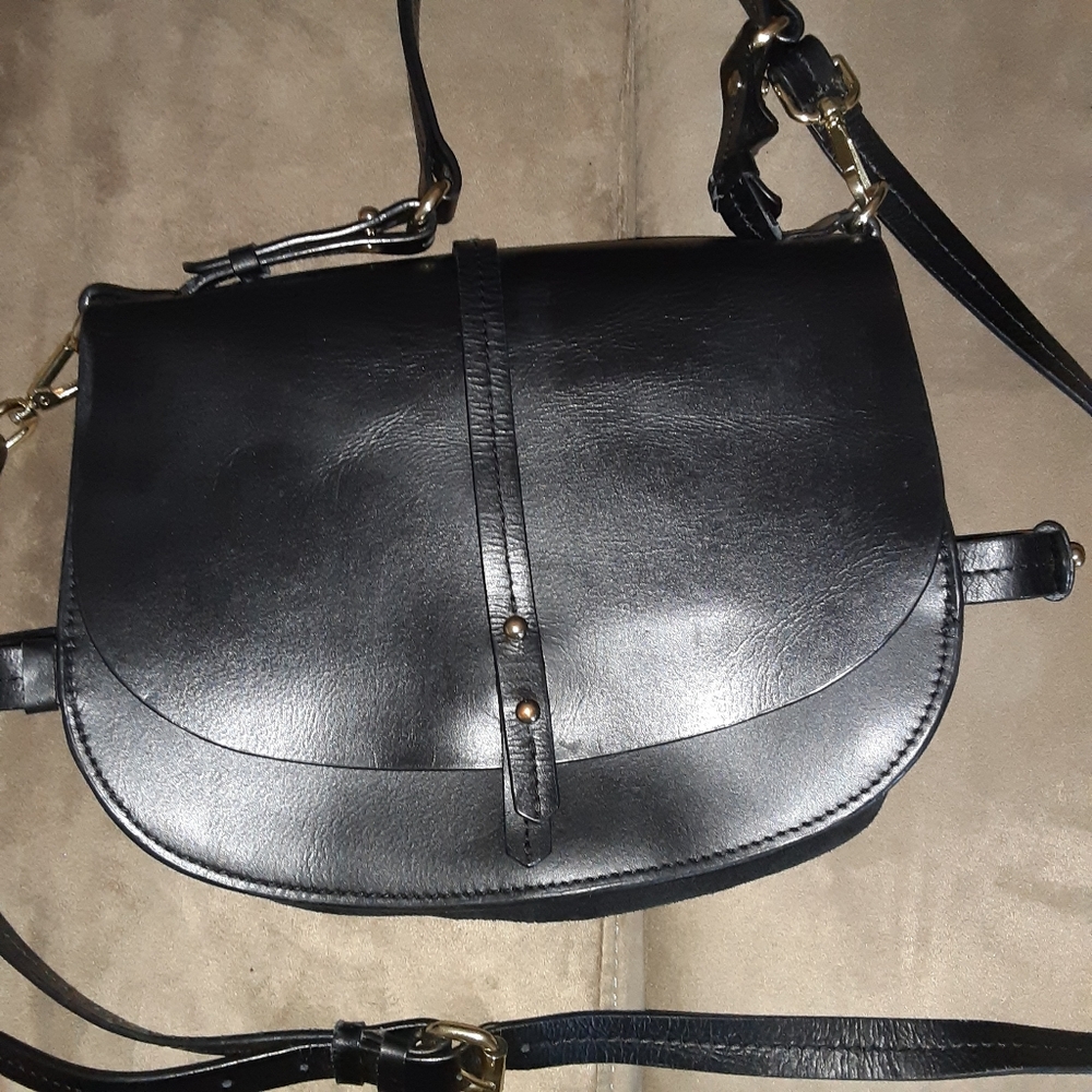 ZARA TWO SIDED SADDLE BAG